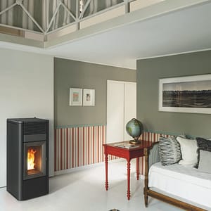 MCZ Teia Up pelletkachel Comfort Air uitvoering